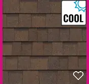 Forest Brown Shingle detail 